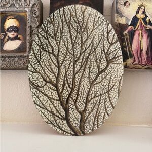 Rare John Derian Fan Coral‎ Decoupage Plate – Discontinued Layout